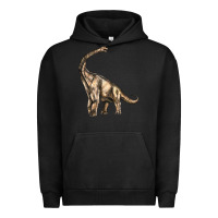 Pigment Black Brachiosaurus Urban Hoodie - LillyAllenDesigns