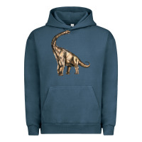 Pigment Midnight Navy Brachiosaurus Urban Hoodie - LillyAllenDesigns