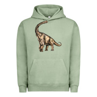 Pigment Oil Green Brachiosaurus Urban Hoodie - LillyAllenDesigns