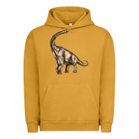 Pigment Peanut Butter Brachiosaurus Urban Hoodie - LillyAllenDesigns