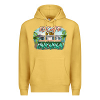 Antique Gold escape to the unknown Premium Hoodie - NancyCooperArtShop