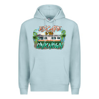 Blue Mist escape to the unknown Premium Hoodie - NancyCooperArtShop