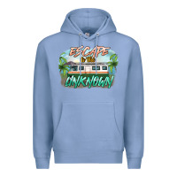 Colony Blue escape to the unknown Premium Hoodie - NancyCooperArtShop
