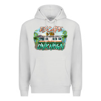 Dove Grey escape to the unknown Premium Hoodie - NancyCooperArtShop