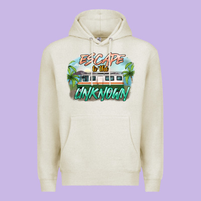 Escape To The Unknown Premium Hoodie Designed By Nancycooperartshop