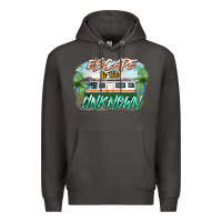 Smoke escape to the unknown Premium Hoodie - NancyCooperArtShop