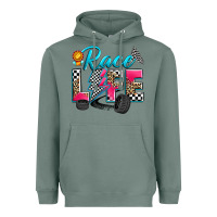Sage race life Heavyweight Hoodie - Zillion Design Studio