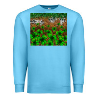 Ocean Blue St. Patrick's Day leopard cowhide tumbler Premium Sweatshirt - Neo Western