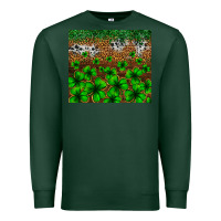 Sports Green St. Patrick's Day leopard cowhide tumbler Premium Sweatshirt - Neo Western