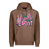Chestnut give the cancer boot Premium Hoodie - AdoDesignShop