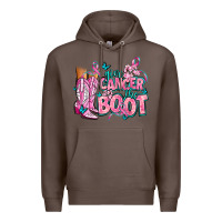 Coffee give the cancer boot Premium Hoodie - AdoDesignShop