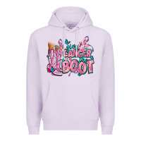 Lilac give the cancer boot Premium Hoodie - AdoDesignShop