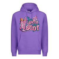 Purple give the cancer boot Premium Hoodie - AdoDesignShop