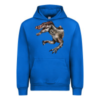 Cobalt Spinosaurus Face Urban Hoodie - LillyAllenDesigns
