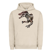 Pigment French Oak Spinosaurus Face Urban Hoodie - LillyAllenDesigns
