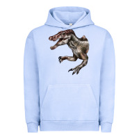 Pigment Grape Ice Spinosaurus Face Urban Hoodie - LillyAllenDesigns