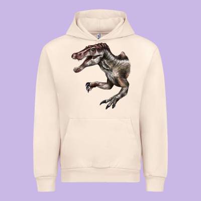 Spinosaurus Face Urban Hoodie Designed By Lillyallendesigns