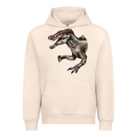 Sandshell Spinosaurus Face Urban Hoodie - LillyAllenDesigns