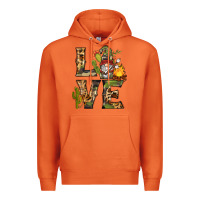 Carrot love camping gnome Premium Hoodie - BarkalooDesign