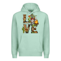 Seafoam love camping gnome Premium Hoodie - BarkalooDesign