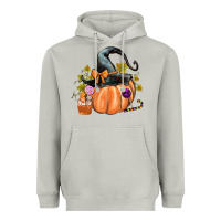 Moon Dust Kids Pumpkin with Halloween Heavyweight Hoodie - texasbilliewilder
