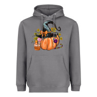 Storm Kids Pumpkin with Halloween Heavyweight Hoodie - texasbilliewilder
