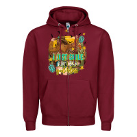 Burgundy i just smile and say god bless Zipper Hoodie - texasbilliewilder