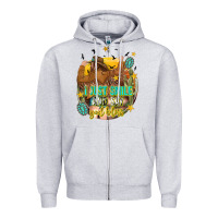 Heather Grey i just smile and say god bless Zipper Hoodie - texasbilliewilder