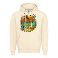 Sandshell i just smile and say god bless Zipper Hoodie - texasbilliewilder