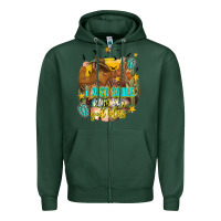 Sports Green i just smile and say god bless Zipper Hoodie - texasbilliewilder