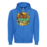 True Royal i just smile and say god bless Zipper Hoodie - texasbilliewilder
