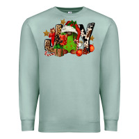 Seafoam joy afro gnomes Premium Sweatshirt - FaDigitalArtStudio