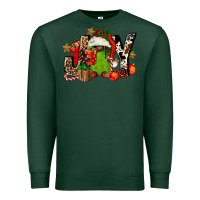 Sports Green joy afro gnomes Premium Sweatshirt - FaDigitalArtStudio