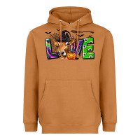 Meerkat Love Halloween Cow Heavyweight Hoodie - texasbilliewilder