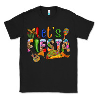 Black Let's fiesta Classic Tee - RanaPortraitStore