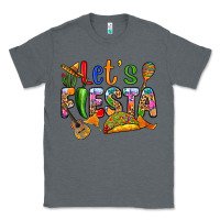 Charcoal Heather Let's fiesta Classic Tee - RanaPortraitStore