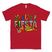 Red Let's fiesta Classic Tee - RanaPortraitStore