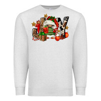 Oatmeal Heather joy gnomes Premium Sweatshirt - FaDigitalArtStudio