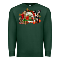 Sports Green joy gnomes Premium Sweatshirt - FaDigitalArtStudio