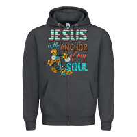 Smoke jesus is the anchor of my soul Zipper Hoodie - texasbilliewilder