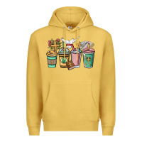 Antique Gold faith coffee cups Premium Hoodie - NancyCooperArtShop