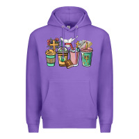 Faith Coffee Cups Premium Hoodie | Teevron