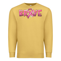 Antique Gold brave with ribbon Premium Sweatshirt - HRA Design Shop