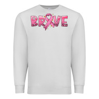 Dove Grey brave with ribbon Premium Sweatshirt - HRA Design Shop