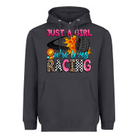 Smoke just a girl who loves racing Heavyweight Hoodie - Zillion Design Studio