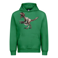 Emerald Deinonychus Urban Hoodie - LillyAllenDesigns