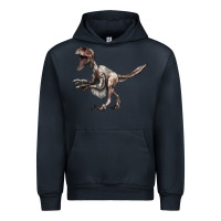 Navy Deinonychus Urban Hoodie - LillyAllenDesigns