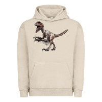 Pigment French Oak Deinonychus Urban Hoodie - LillyAllenDesigns