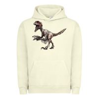 Pigment Pistachio Deinonychus Urban Hoodie - LillyAllenDesigns