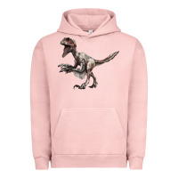 Pigment Salmon Deinonychus Urban Hoodie - LillyAllenDesigns